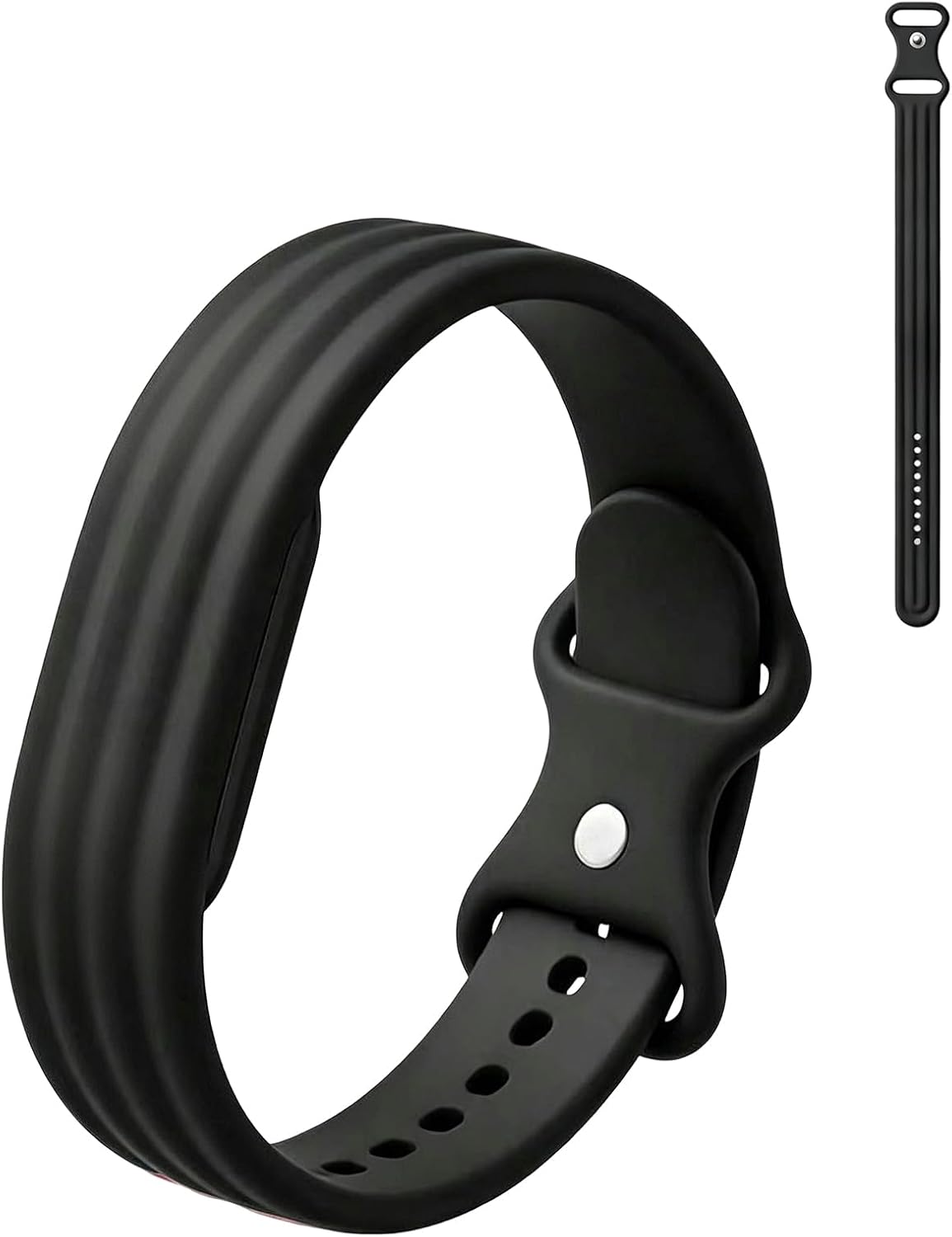 COMPATIBLE WITH GOOGLE FITBIT AIR SILICONE SPORT BAND DURABLE OUTDOOR ARMOR STRAP,SOFT BREATHABLE WRISTBAND REPLACEMENT - 1