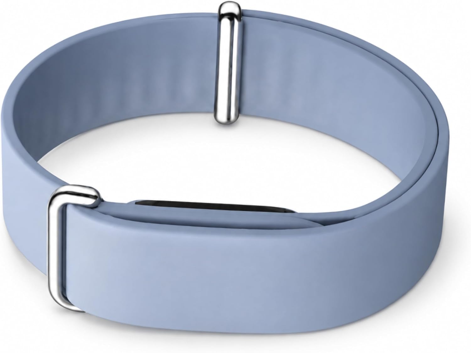 PREMIUM SILICONE BAND COMPATIBLE WITH GOOGLE FITBIT AIR SOFT ADJUSTABLE REPLACEMENT WRISTBAND WITH SECURE LOOP DESIGN FOR - 1