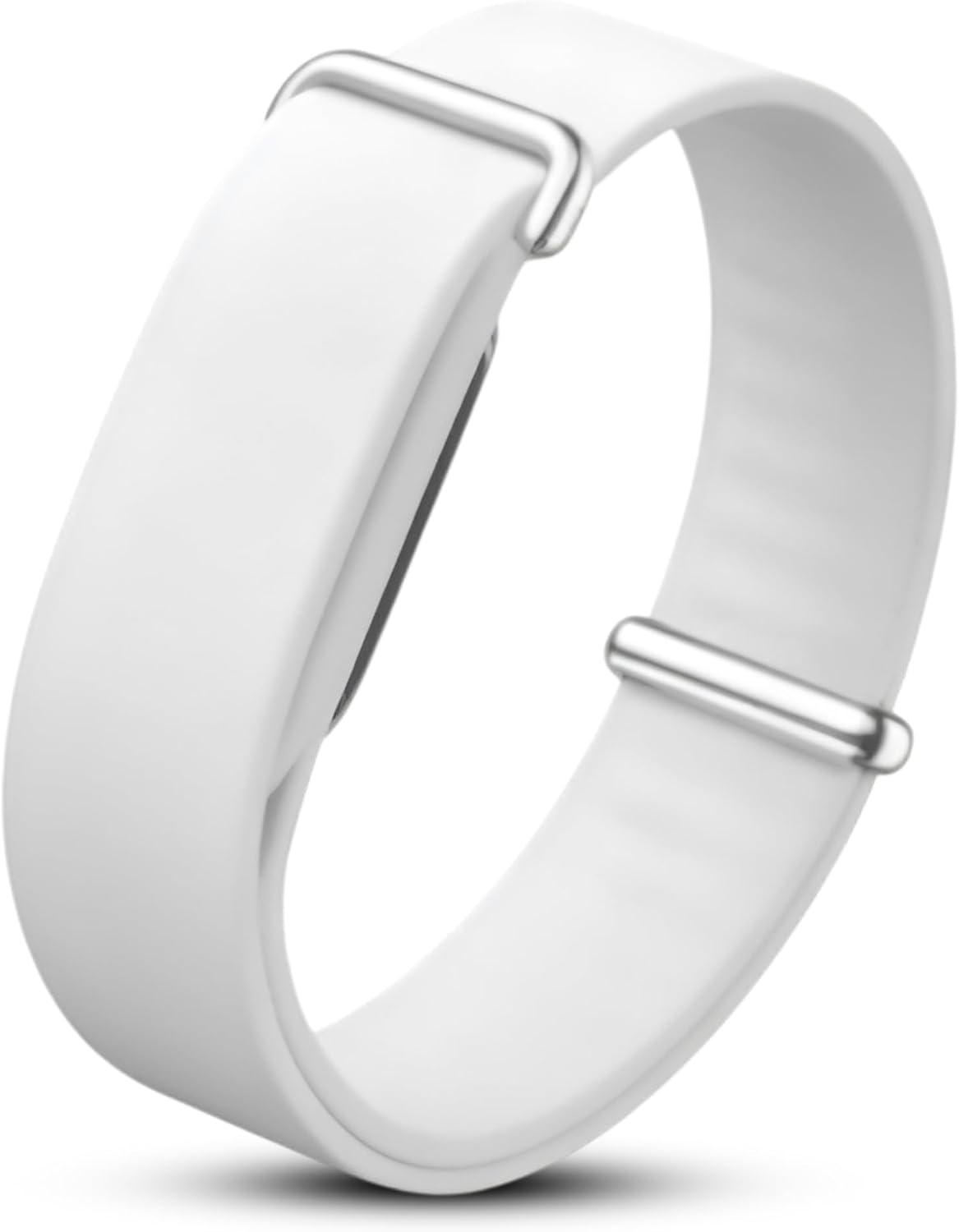 DADO CORREA DE SILICONA SUAVE COMPATIBLE CON GOOGLE FITBIT AIR, PULSERA DE REPUESTO DEPORTIVA DE GOMA AJUSTABLE, CÓMODA - 1