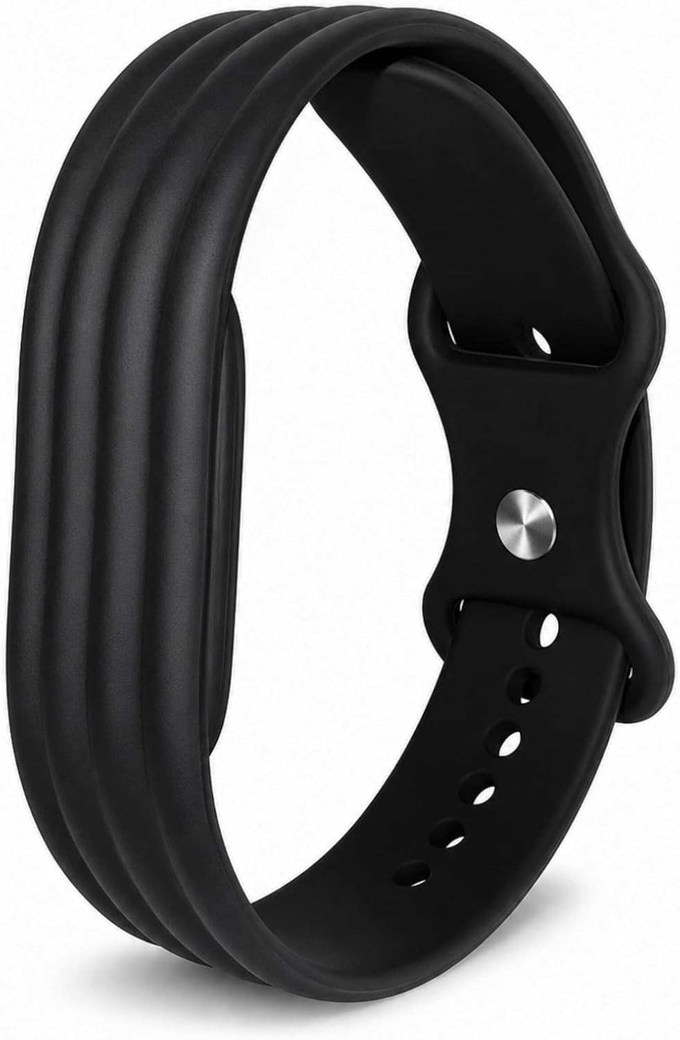CORREA DE SILICONA COMPATIBLE CON GOOGLE FITBIT AIR, CORREA DE REPUESTO SUAVE Y AJUSTABLE PARA RASTREADOR DE ACTIVIDAD - 1