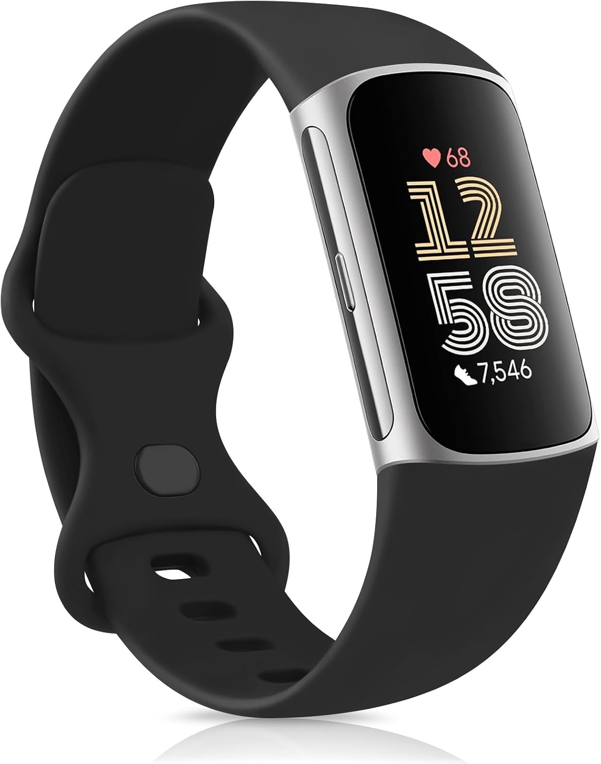 MELIYA PARA FITBIT CHARGE 6 / CHARGE 5 BANDAS PARA MUJERES Y HOMBRES, PULSERA AJUSTABLE DE SILICONA SUAVE BANDAS DEPORTIVAS - 1