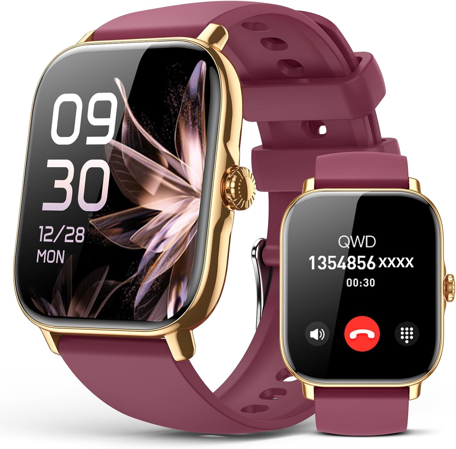 RELOJ INTELIGENTE PARA MUJERES Y HOMBRES, CONTADOR DE ACTIVIDAD, RELOJ INTELIGENTE 2025 IP68 IMPERMEABLE CON MONITOR - 1