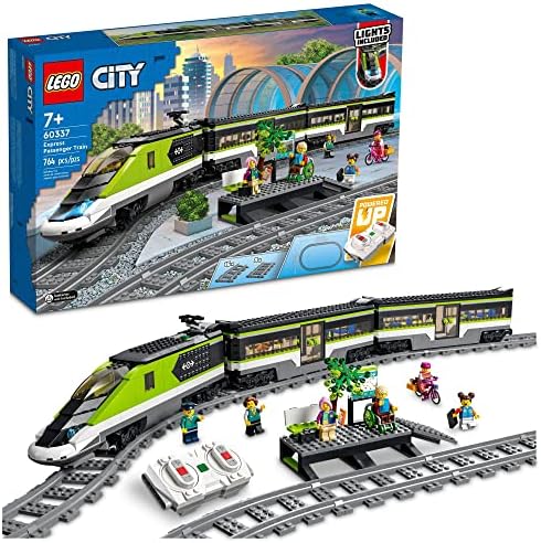 LEGO CITY EXPRESS - JUEGO DE TREN DE PASAJEROS 60337, JUGUETE CON CONTROL REMOTO, REGALOS PARA NIÑOS, NIÑOS Y NIÑAS - 7