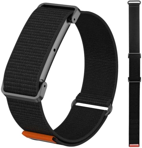 CORREA DEPORTIVA DE NAILON COMPATIBLE CON GOOGLE FITBIT AIR, CORREA DE REPUESTO AJUSTABLE DE GANCHO Y BUCLE CON FUNDA - 7