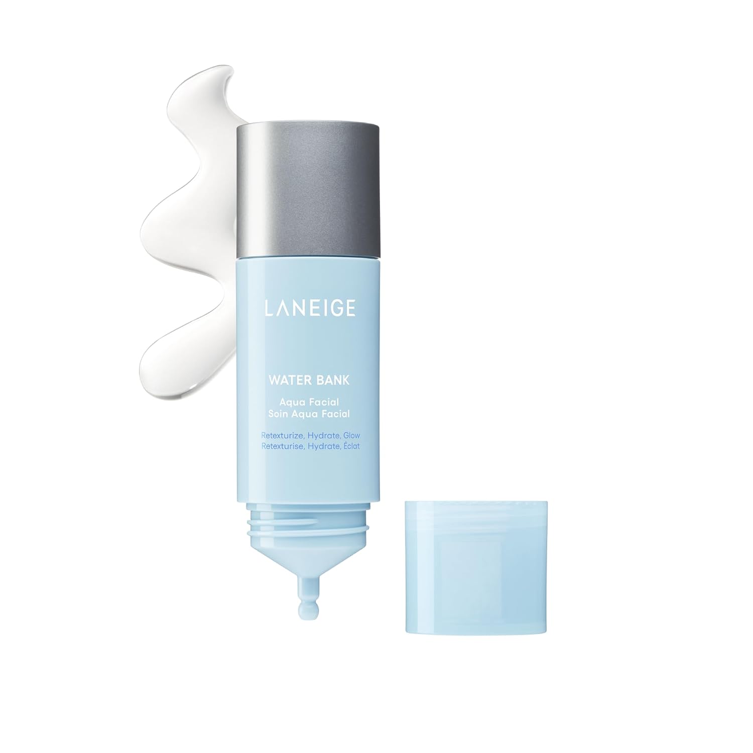 SUERO FACIAL LANEIGE WATER BANK AQUA SUERO EXFOLIANTE E HIDRATANTE DE K-BEAUTY EXFOLIACIÓN SUAVE AHA BHA PHA IMPULSO - 1
