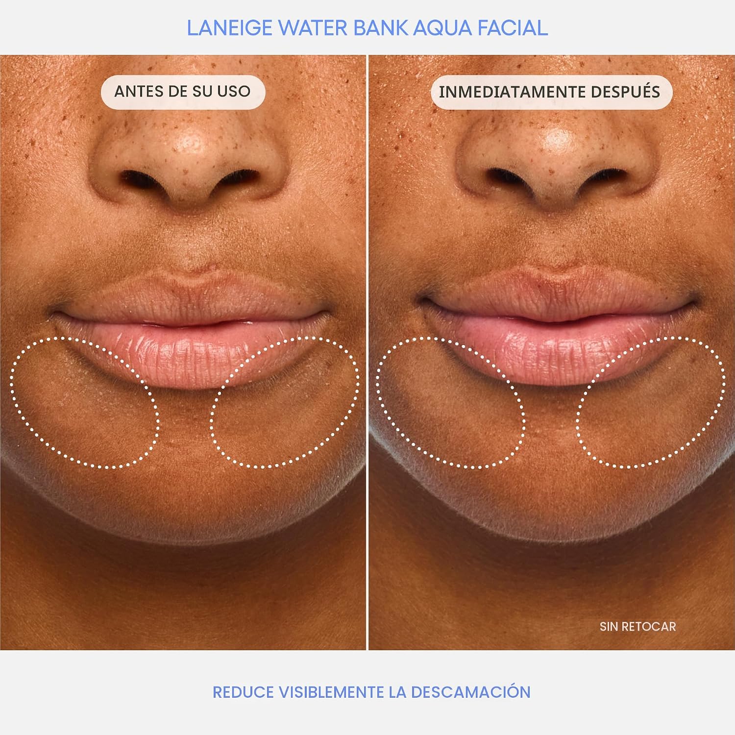 SUERO FACIAL LANEIGE WATER BANK AQUA SUERO EXFOLIANTE E HIDRATANTE DE K-BEAUTY EXFOLIACIÓN SUAVE AHA BHA PHA IMPULSO - 3