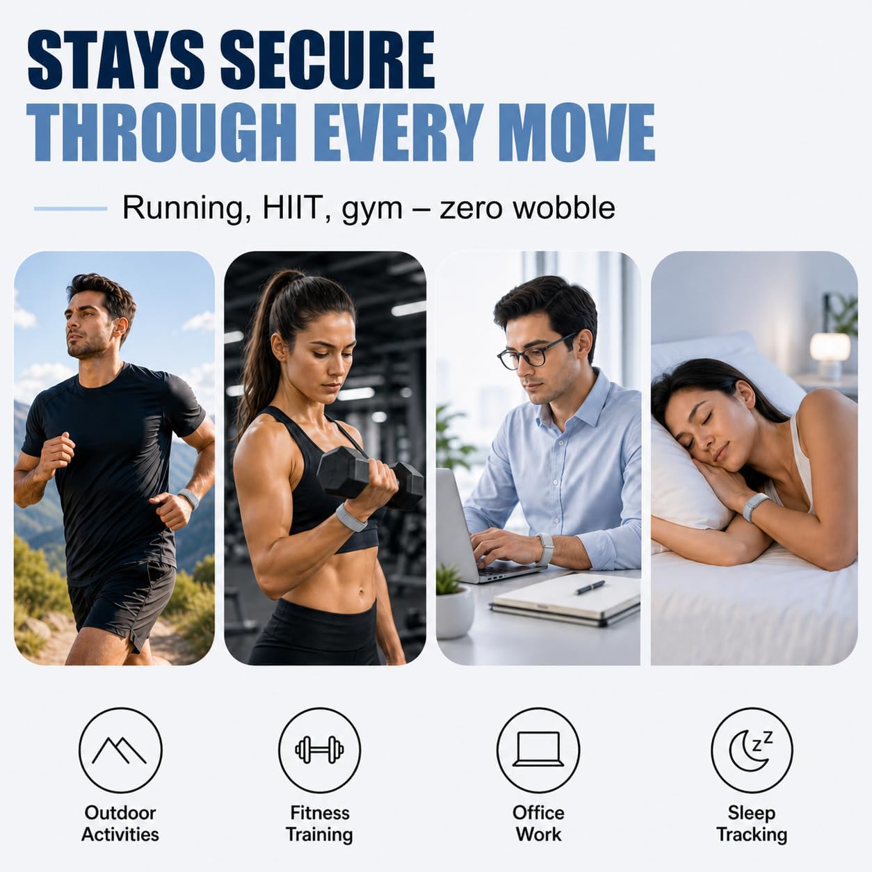 FITBIT CHARGE 6 - RASTREADOR DE ACTIVIDAD FÍSICA CON APLICACIONES DE GOOGLE, FRECUENCIA CARDÍACA EN EQUIPOS DE EJERCICIO, - 5