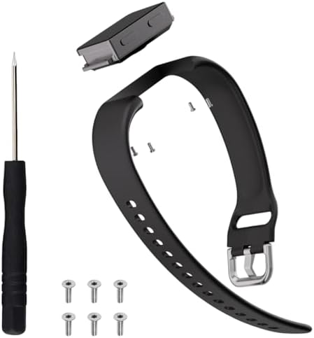 FITVII CORREA DE RELOJ DE SILICONA, COMPATIBLE CON LOOKI-MINI RASTREADOR DE ACTIVIDAD FÍSICA CON PANTALLA DE 1.01 PULGADAS, - 5