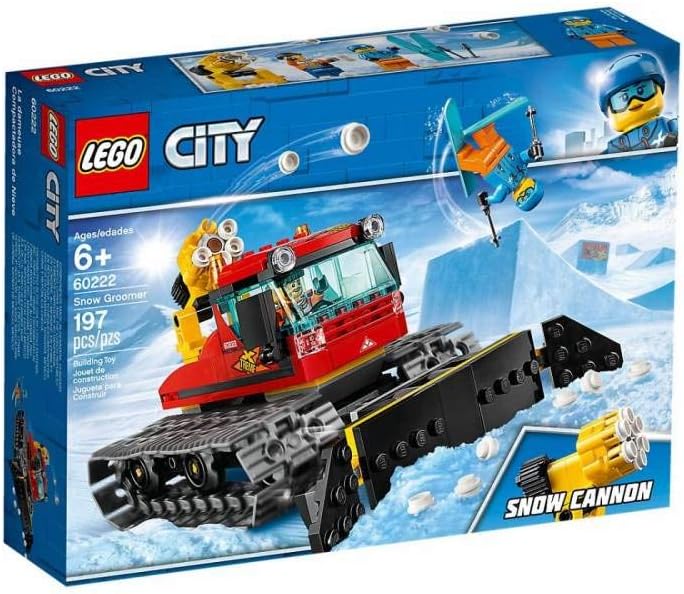LEGO CITY GREAT VEHICLES SNOW GROOMER 60222 KIT DE CONSTRUCCIÓN 197 PIEZAS - 1