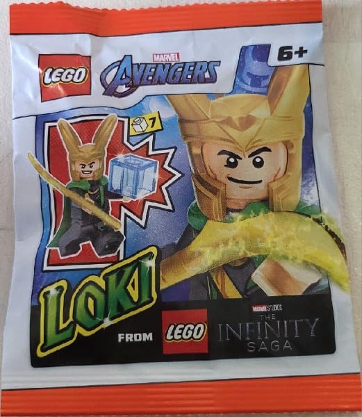 LEGO SUPERHÉROES: MINIFIGURA LOKI CON PERSONAL Y TESSARACT - 4