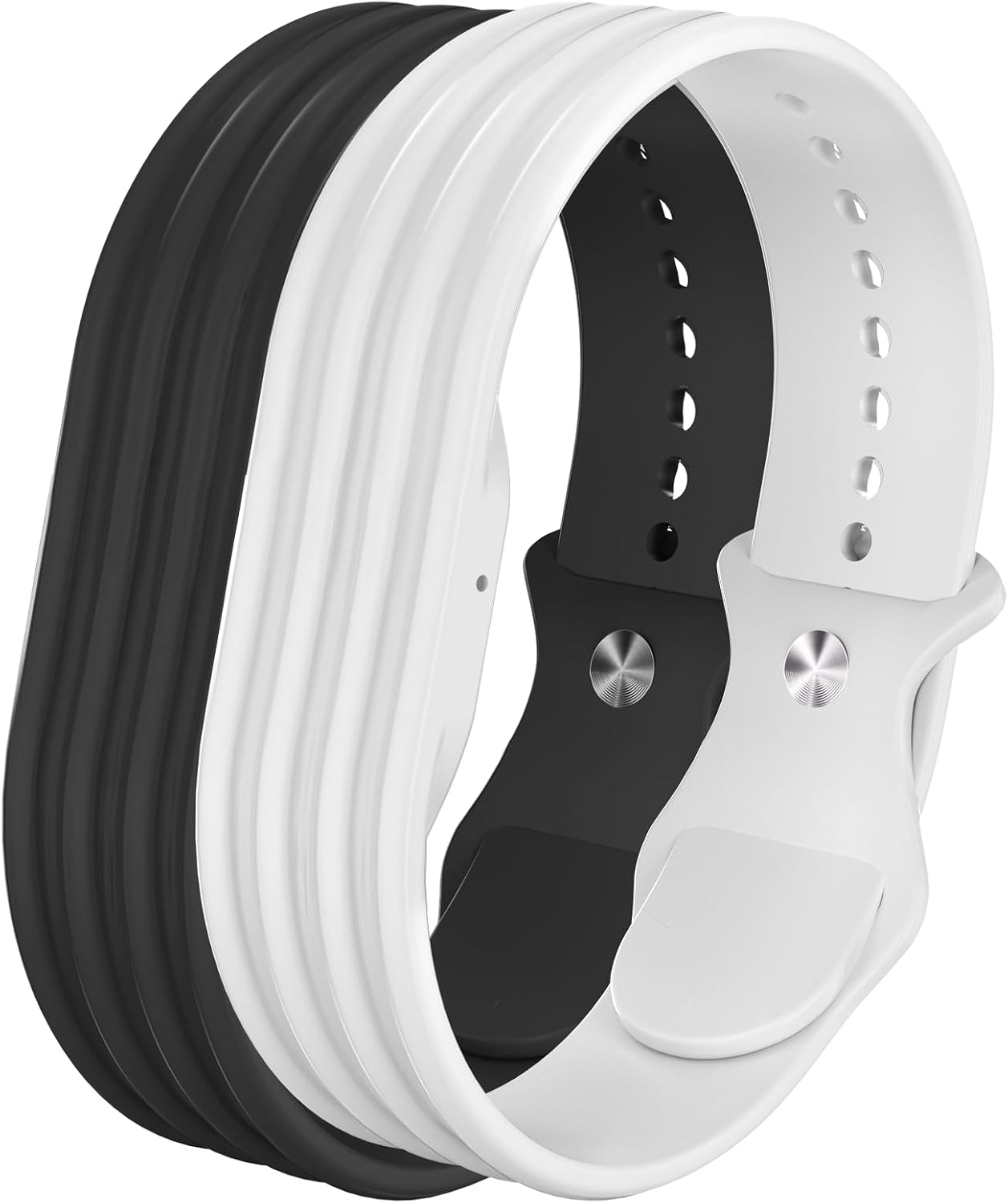 CORREA DEPORTIVA DE SILICONA SUAVE PARA FITBIT AIR, CORREA DE REPUESTO AJUSTABLE - 1