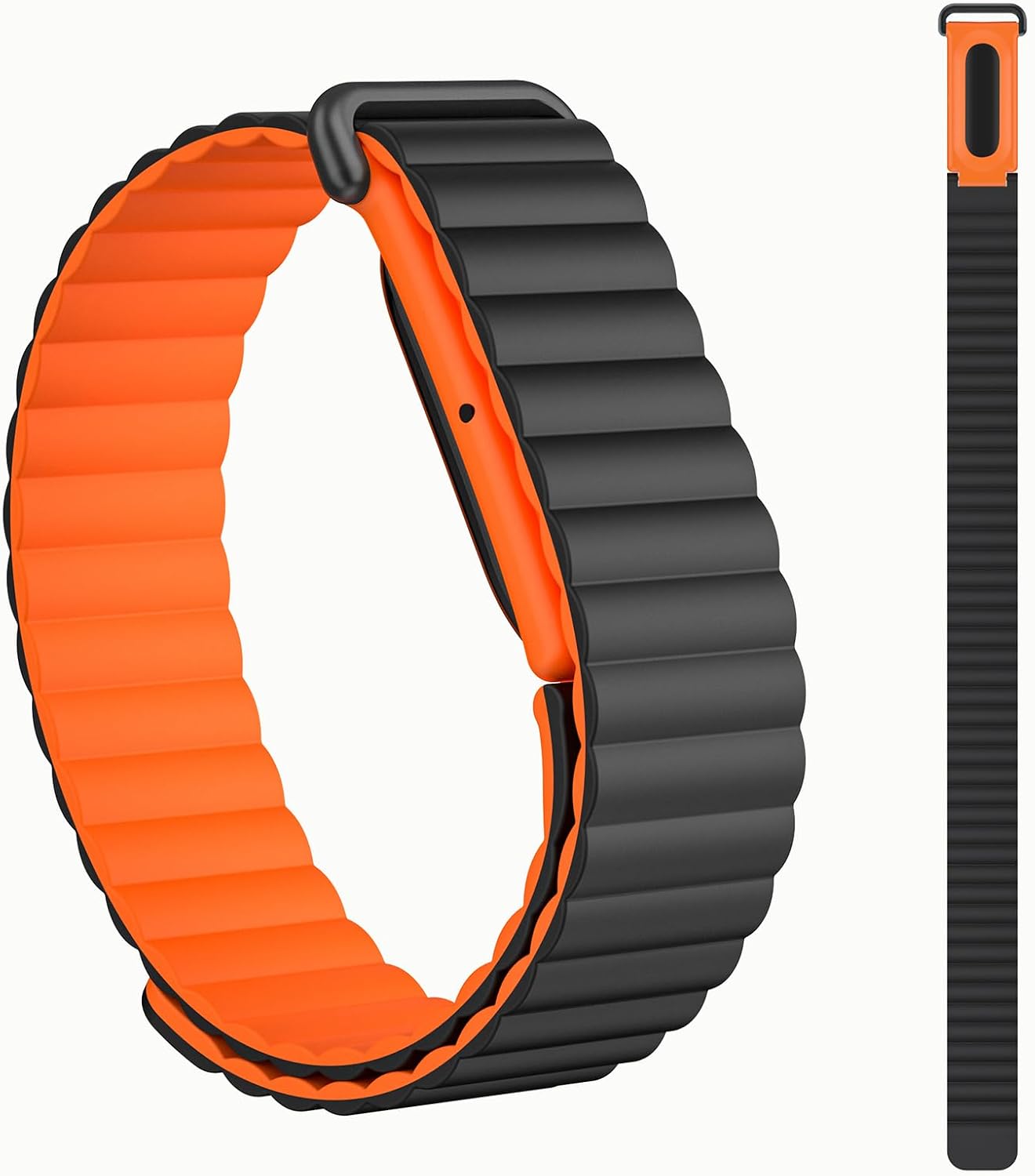HANDODO MAGNETIC SILICONE WATCH BAND COMPATIBLE WITH FITBIT AIR - 1