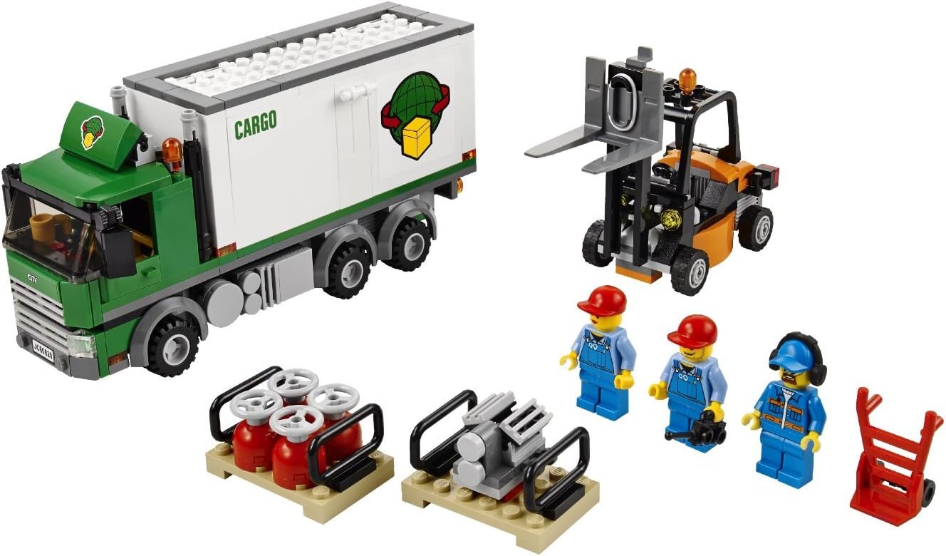 LEGO CITY 60020 - JUEGO DE CONSTRUCCIÓN DE JUGUETE PARA CAMIÓN DE CARGA - 1