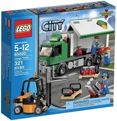 LEGO CITY 60020 - JUEGO DE CONSTRUCCIÓN DE JUGUETE PARA CAMIÓN DE CARGA - 4