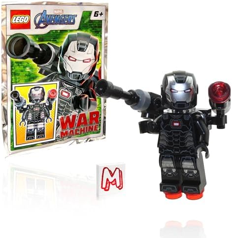 LEGO MARVEL SUPER HEROES AVENGERS INFINITY WAR MINIFIGURE - MÁQUINA DE GUERRA CON BLASTERS PAQUETE DE PAPEL DE ALUMINIO - 7