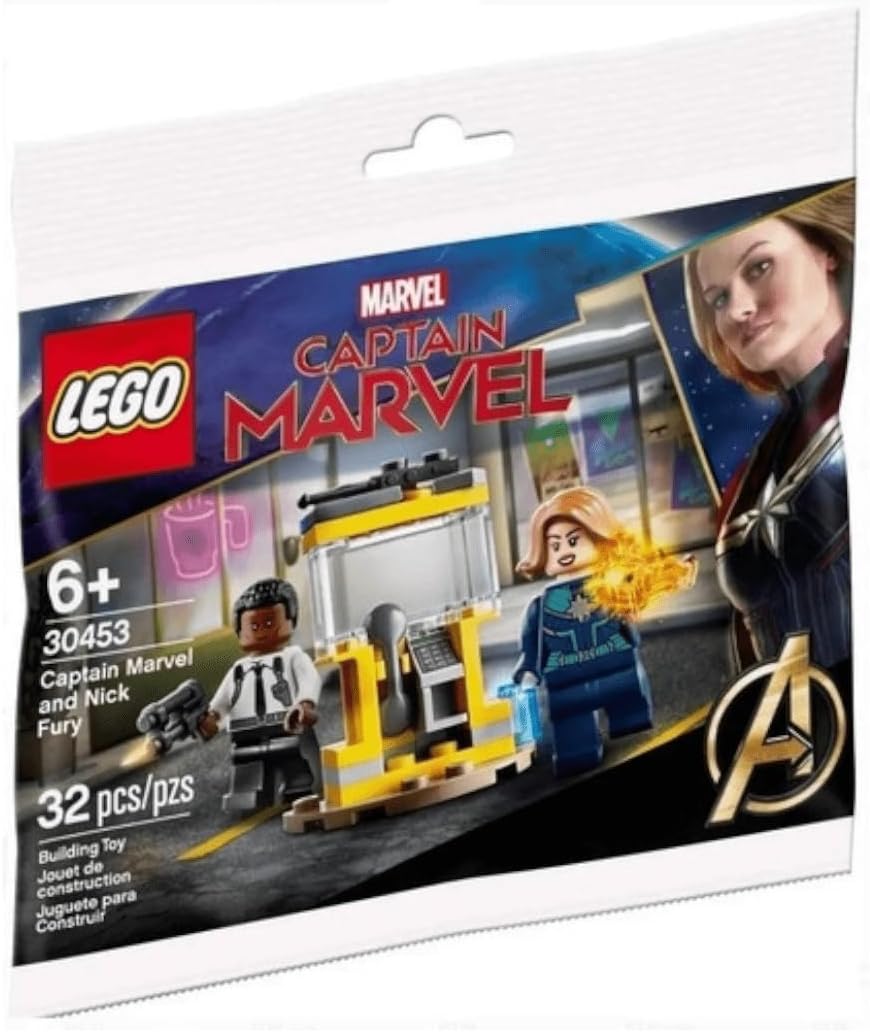 LEGO MARVEL CAPTAIN MARVEL Y NICK FURY - BOLSA DE PLÁSTICO 30453 - 1