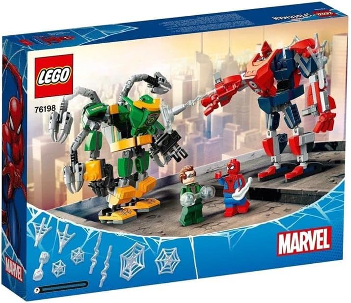 LEGO MARVEL SPIDER-MAN: SPIDER-MAN Y DOCTOR OCTOPUS MECH BATTLE 76198 JUGUETE DE CONSTRUCCIÓN 305 PIEZAS - 7