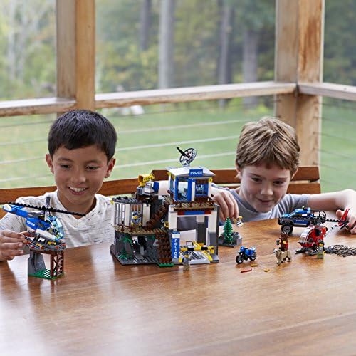 LEGO KIT DE CONSTRUCCIÓN 60174 DEL CUARTEL GENERAL DE LA POLICÍA DE CITY MOUNTAIN 663 PIEZAS , ESTÁNDAR - 7