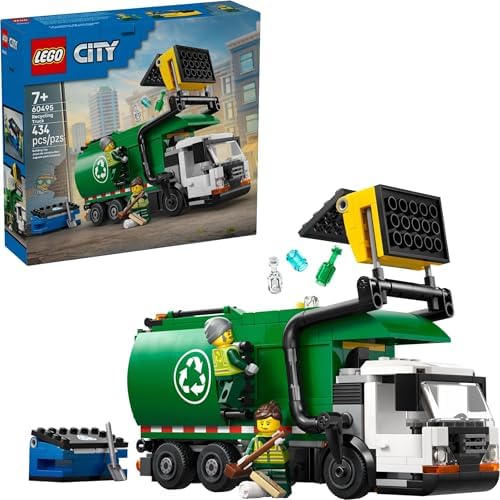 LEGO CAMIÓN DE RECICLAJE DE JUGUETE DE CIUDAD - JUEGO DE CONSTRUCCIÓN PARA NIÑOS Y NIÑAS, A PARTIR DE 7 AÑOS - JUGUETE - 2