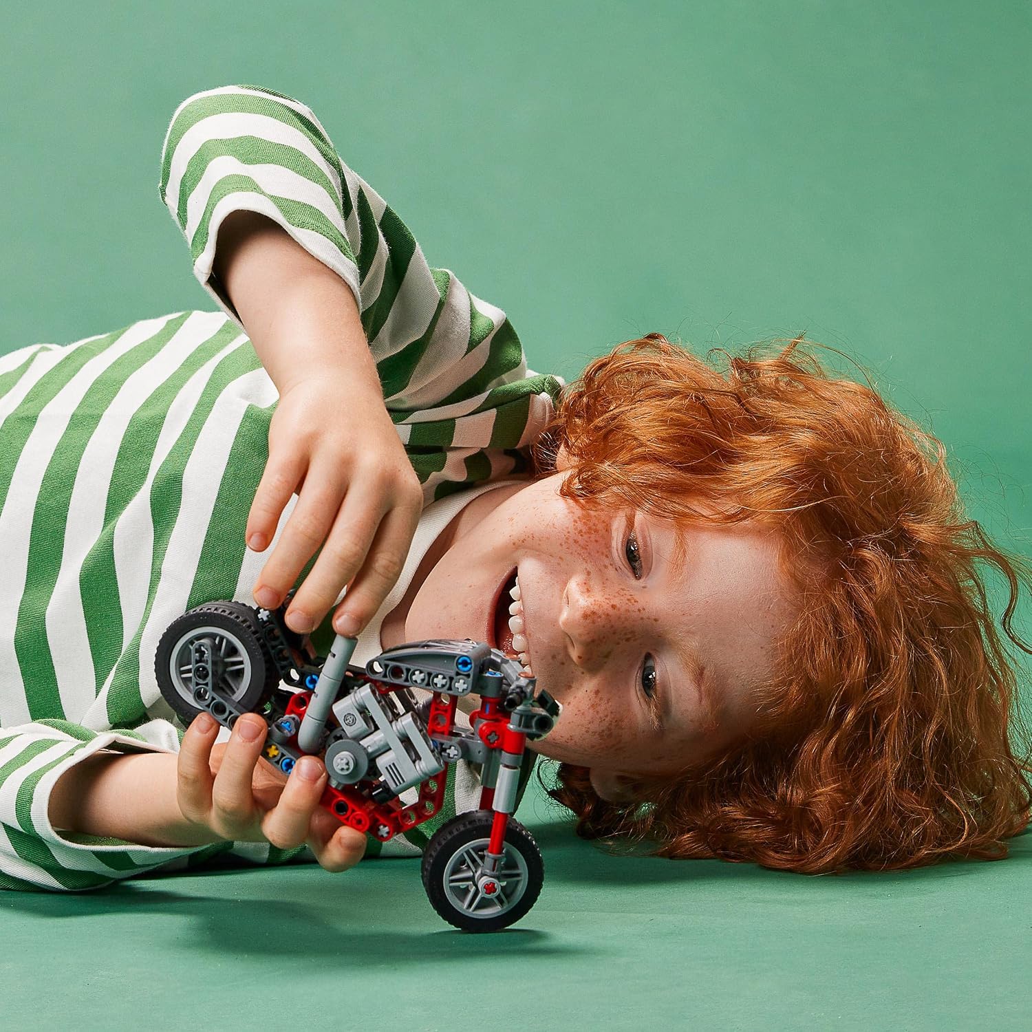 LEGO TECHNIC MOTORCYCLE 42132 - KIT DE CONSTRUCCIÓN MODELO DALE A LOS NIÑOS UN REGALO CON ESTE MODELO DE MOTOCICLETA JUGUETE - 7
