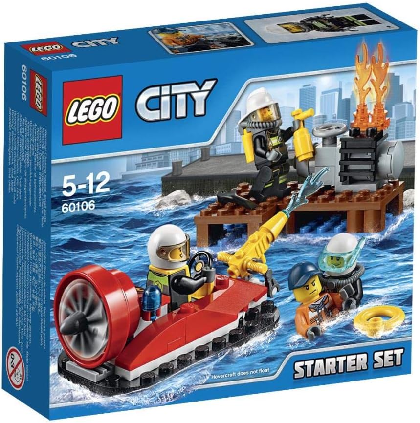 SET DE INICIACIÓN DE LEGO CITY FIRE 60106 - 1