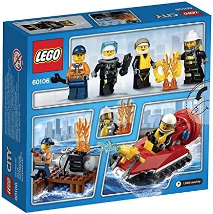 SET DE INICIACIÓN DE LEGO CITY FIRE 60106 - 6