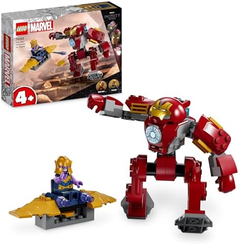 LEGO 76263 MARVEL IRON MAN HULKBUSTER VS. THANOS - SET PARA NIÑOS A PARTIR DE 4 AÑOS, ACCIÓN DE SUPERHÉROES BASADA - 7