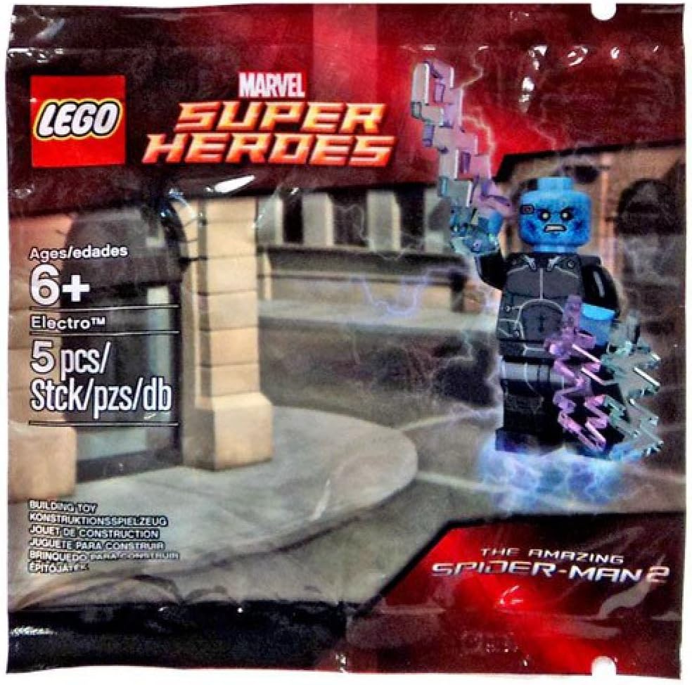 LEGO, MARVEL SUPER HEROES, THE AMAZING SPIDER-MAN 2 PELÍCULA, ELECTRO SET ENVASADO - 1