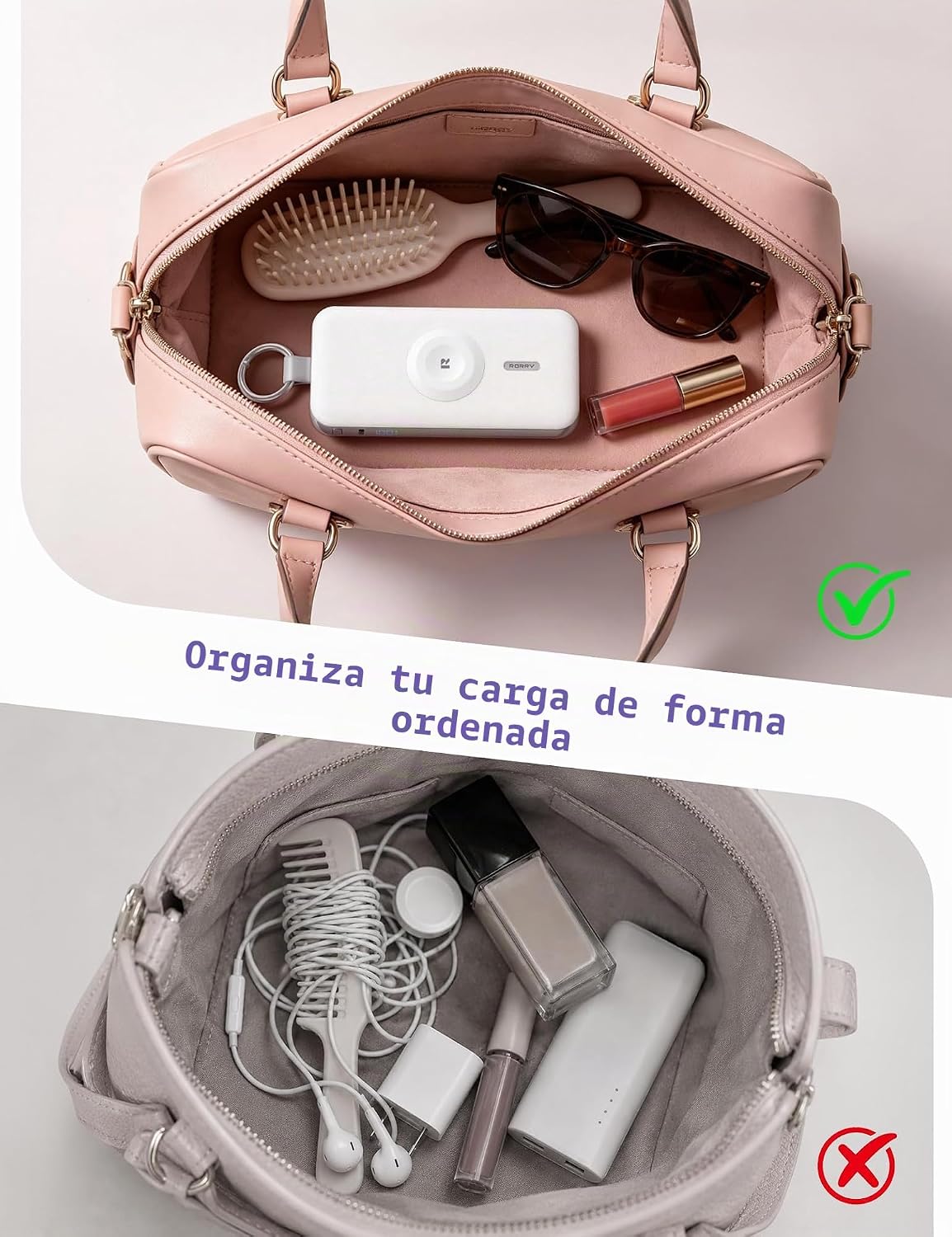RORRY CHARMGO CARGADOR PORTÁTIL 3 EN 1 IPHONE POWER BANK PARA APPLE - 7