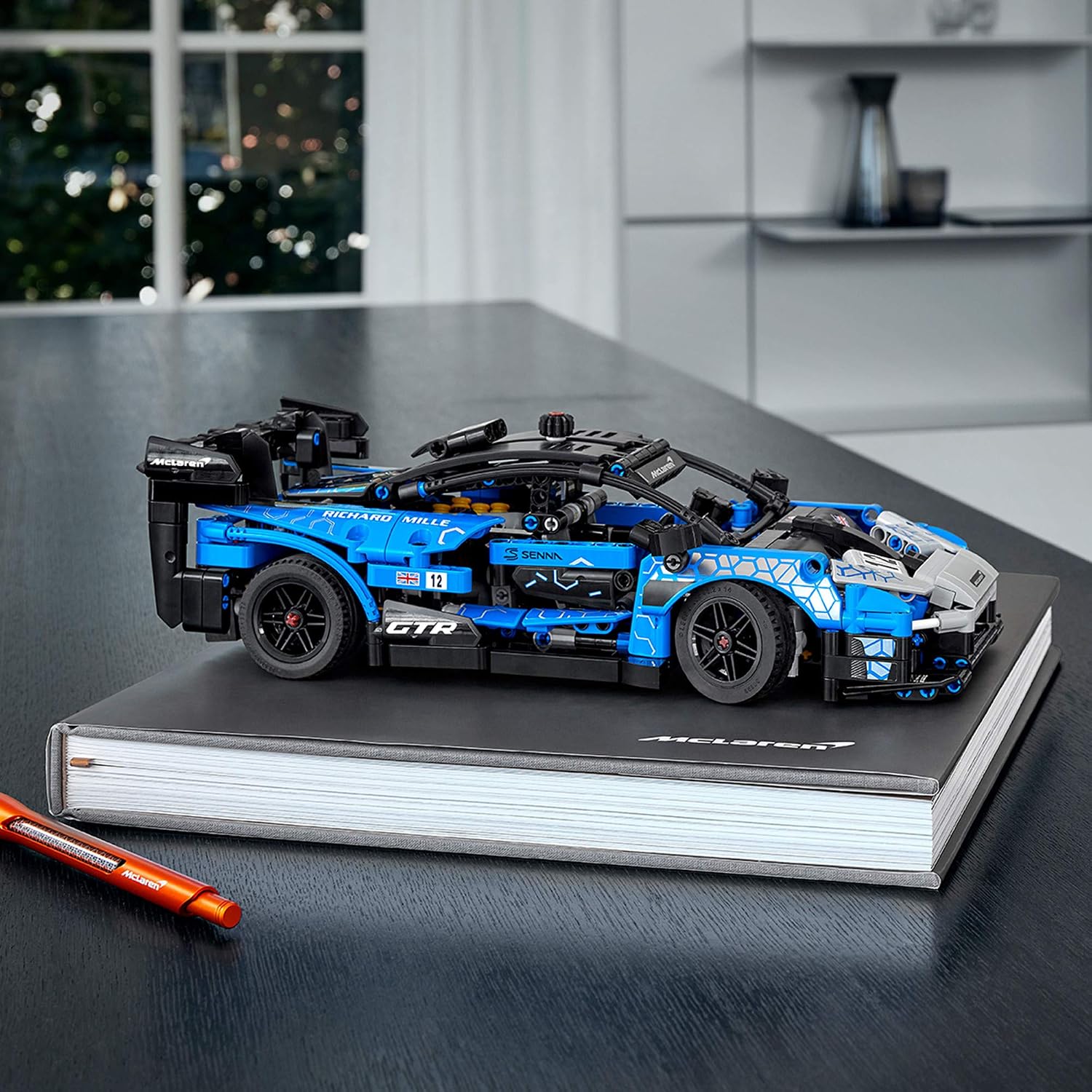 LEGO TECHNIC MCLAREN SENNA GTR 42123 RACING SPORTS - KIT DE CONSTRUCCIÓN DE AUTOMÓVIL, JUGUETE DE CONSTRUCCIÓN DE AUTOMÓVIL, - 7