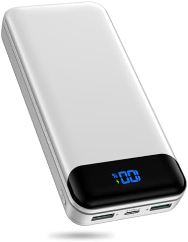 CARGADOR PORTÁTIL POWER BANK 40000MAH, PD 30W CARGA RÁPIDA - 6