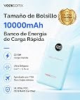 VEEKTOMX MINI BANCO DEL PODER 10000MAH, CARGADOR RÁPIDO 22.5W - 2