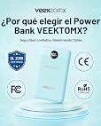 VEEKTOMX MINI BANCO DEL PODER 10000MAH, CARGADOR RÁPIDO 22.5W - 3