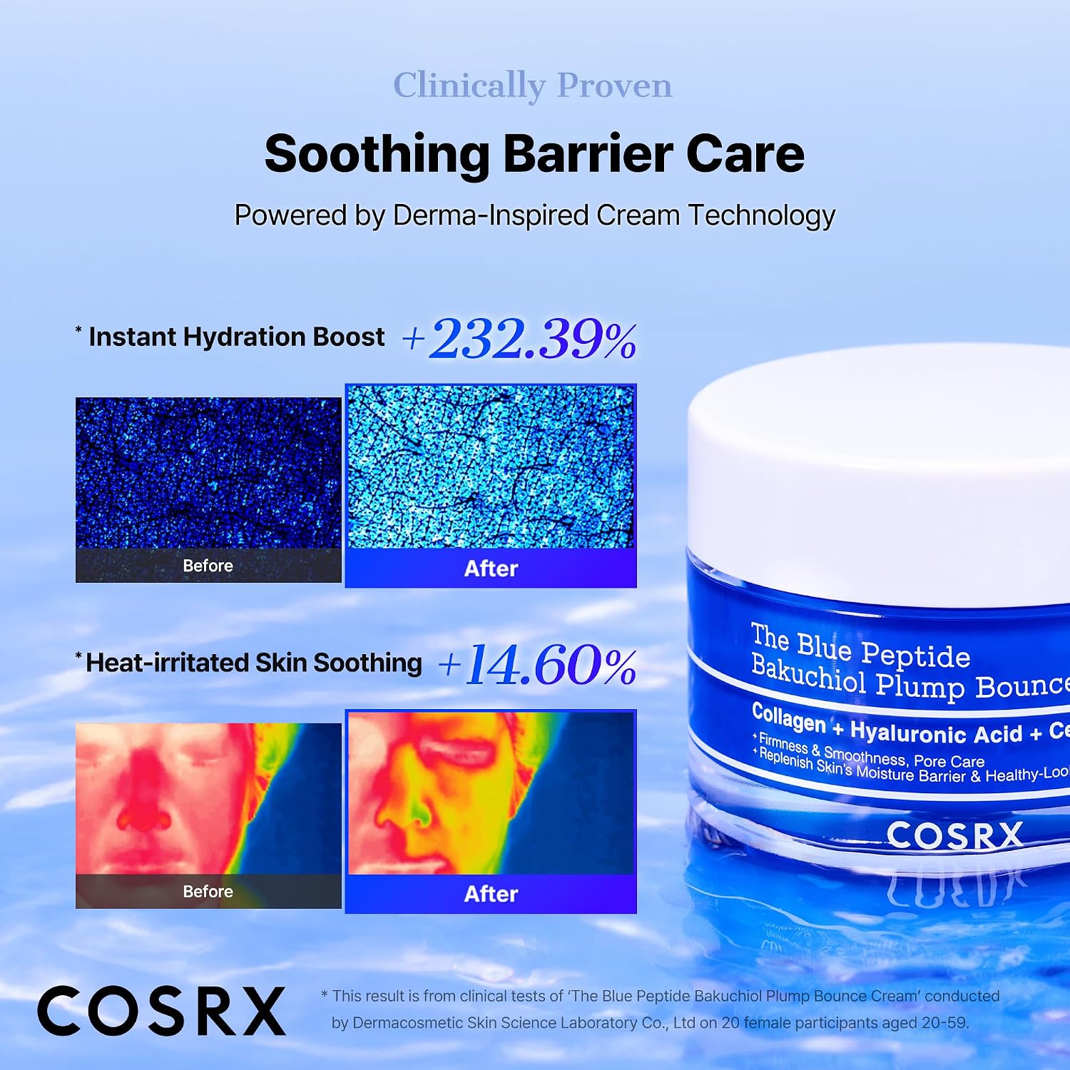 COSRX CREMA BAKUCHIOL CON PÉPTIDO DE COBRE AZUL, GHK-CU, 5 PÉPTIDOS CREMA ANTIENVEJECIMIENTO PARA CARA Y CUERPO, HIDRATANTE - 6
