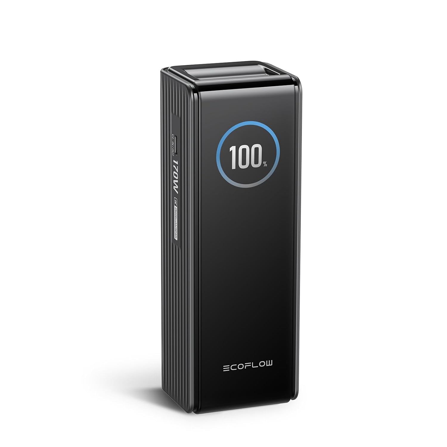 EF ECOFLOW RAPID POWER BANK - CARGADOR PORTÁTIL DE 25,000 MAH, 170 W CON DOS PUERTOS USB-C DE 140 W PARA CARGA - 1