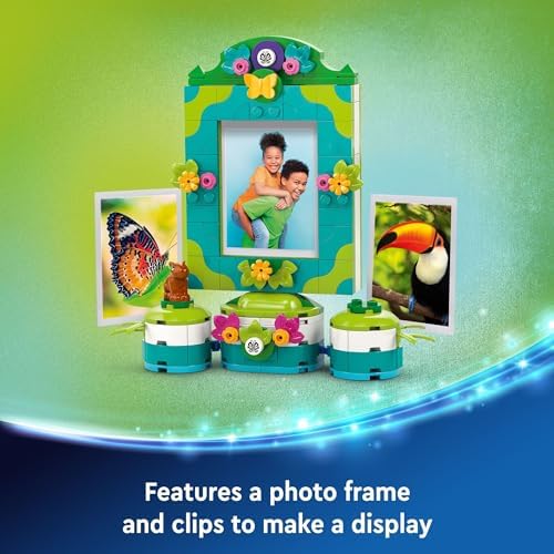 LEGO DISNEY ENCANTO MIRABEL - MARCO DE FOTOS Y CAJA DE JOYERÍA, JUGUETE DE DISNEY PARA CONSTRUIR PARA NIÑOS CON PULSERA - 7