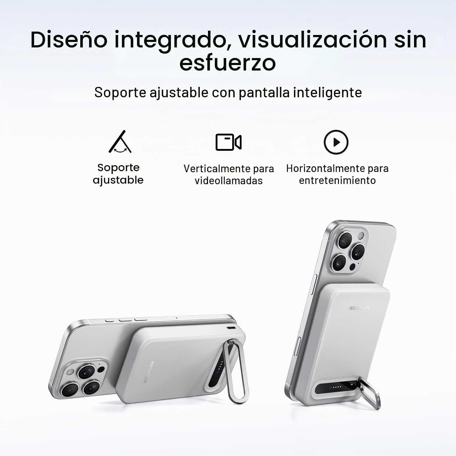 EF ECOFLOW RAPID MAG POWER BANK, QI2 CERTIFICADO 15 W CARGADOR PORTÁTIL ULTRA RÁPIDO COMPATIBLE CON MAGSAFE, CARGADOR - 7
