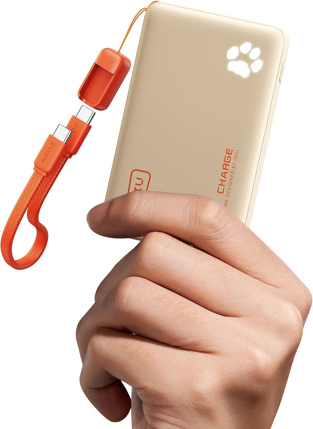 INIU CARGADOR PORTÁTIL, BATERÍA EXTERNA ULTRA DELGADA DE 10000 MAH 45W PD, PAQUETE DE BATERÍA MINI CON CARGA RÁPIDA USB-C, - 1