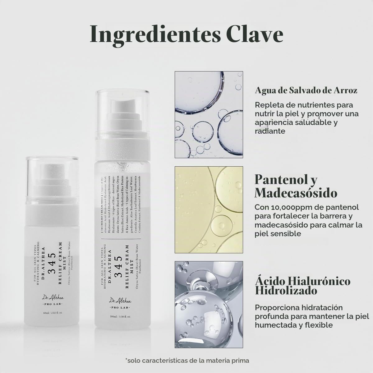 DR.ALTHEA 345 RELIEF CREMA MIST, CUIDADO DE LA PIEL VEGANO COREANO, 3.38 ONZAS LÍQUIDAS - 5