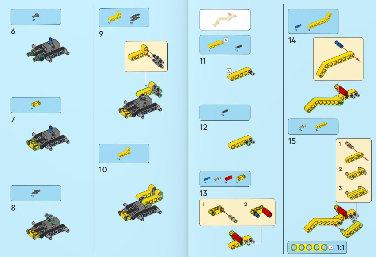 LEGO TECHNIC MINI SET: MINI-SET EXCAVADORA EDADES 7 65 PIEZAS - 1