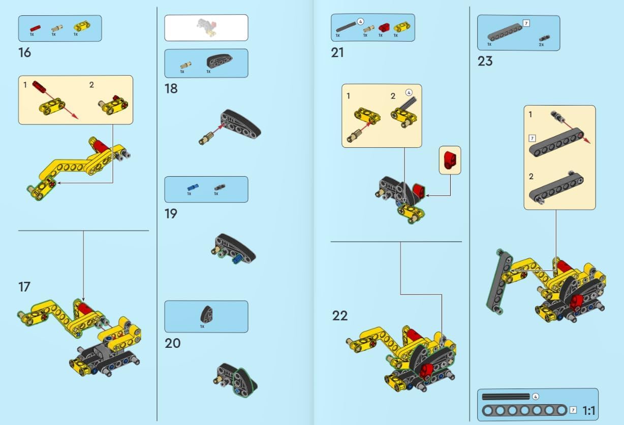 LEGO TECHNIC MINI SET: MINI-SET EXCAVADORA EDADES 7 65 PIEZAS - 2