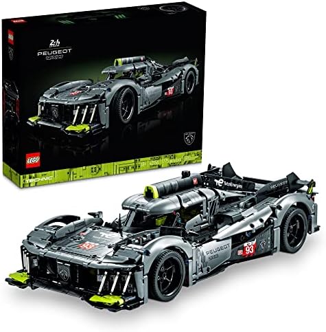 LEGO TECHNIC PEUGEOT 9X8 24H LE MANS HYBRID HYPERCAR 42156 - KIT DE CONSTRUCCIÓN DE AUTO DE CARRERAS COLECCIONABLE - 7