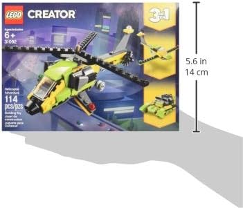 LEGO CREATOR 31092 HELICOPTER ADVENTURE 31092 KIT DE CONSTRUCCIÓN 114 PIEZAS - 7