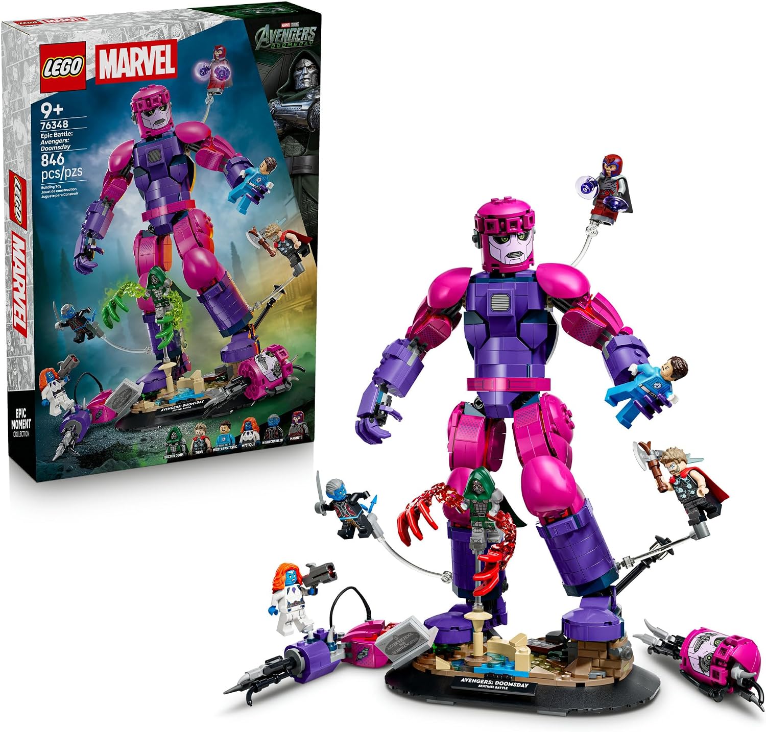 LEGO MARVEL EPIC BATTLE: AVENGERS: DOOMSDAY 76348 - 1