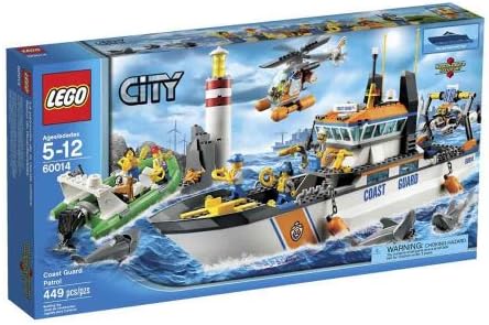 JUEGO LEGO PATRULLA DE LA CIUDAD 60014 GUARDACOSTAS DESCONTINUADO POR EL FABRICANTE - 4