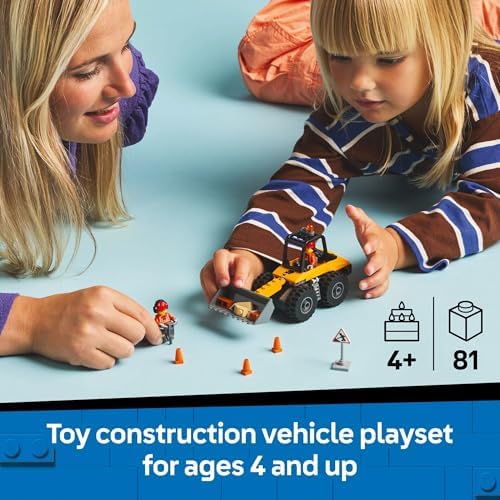 LEGO CITY CARGADORA DE RUEDAS DE CONSTRUCCIÓN AMARILLA, JUGUETE SENSORIAL DE CONSTRUCCIÓN - JUGUETE DE VEHÍCULO - 7