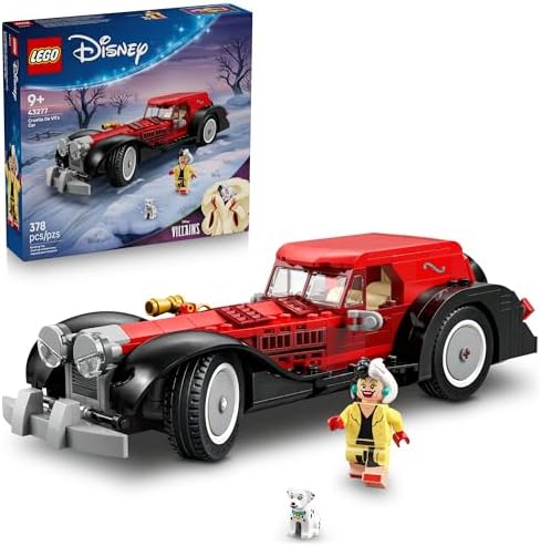 LEGO DISNEY CRUELLA DE VIL S CAR BUILDING TOY 101 DALMATIONS JUEGO DE CONSTRUCCIÓN DE VEHÍCULOS DE SIMULACIÓN PARA NIÑAS - 7