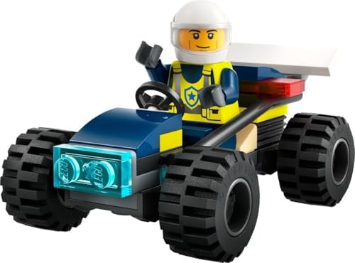 LEGO TOWN 30664 - COCHE DE POLICÍA TODOTERRENO DE LA CIUDAD EN BOLSA DE PLÁSTICO - 4