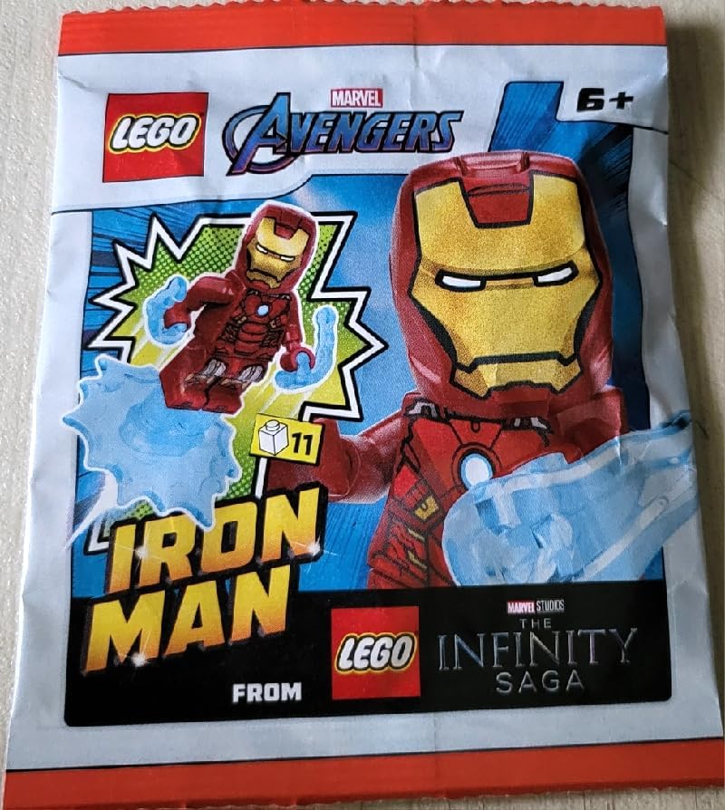 LEGO SUPERHÉROES: IRON MAN MARK 7 ARMOR MINIFIGURA CON POWER BLASTS - 6