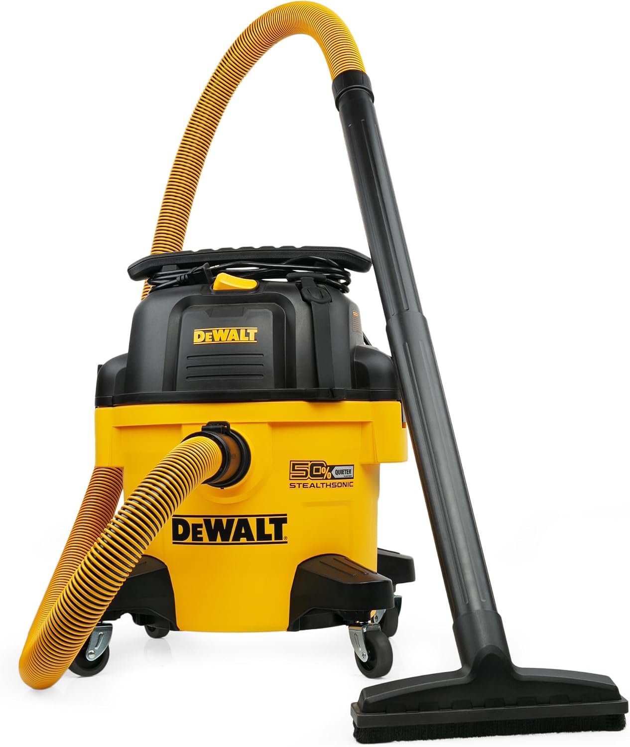 DEWALT ASPIRADORA SILENCIOSA STEALTHSONIC DE 6 GALONES Y 5 HP DXV06P-QTB - 1